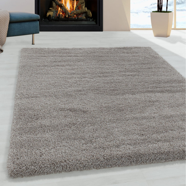 Dywan shaggy Fluffy Super Soft beżowy 60 cm x 110 cm