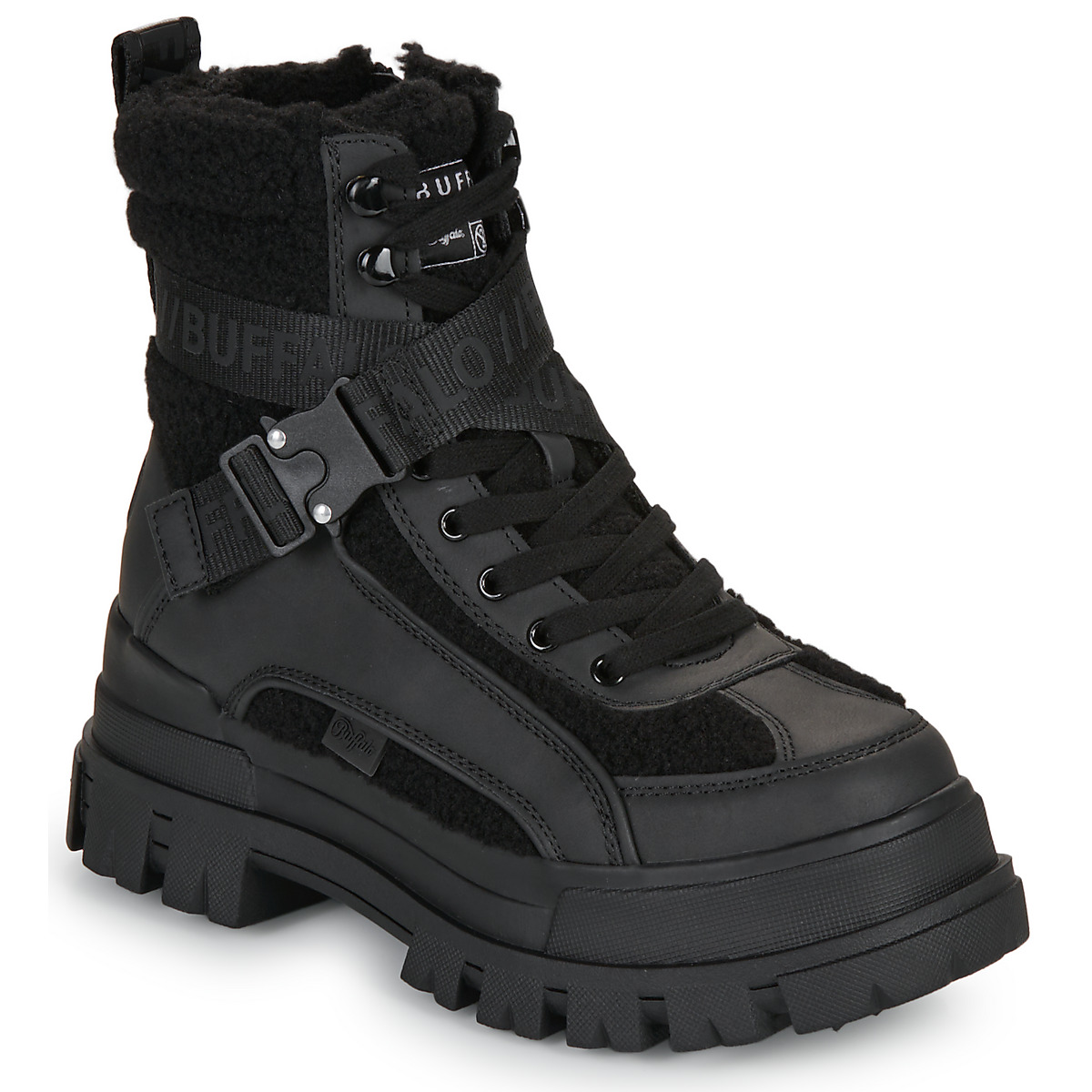 Buffalo - ASPHA COM1 WARM - Black