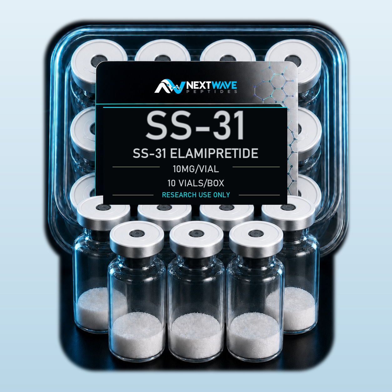 SS-31 Elamipretide - 10mg, 10 Vials | NextWave Peptides