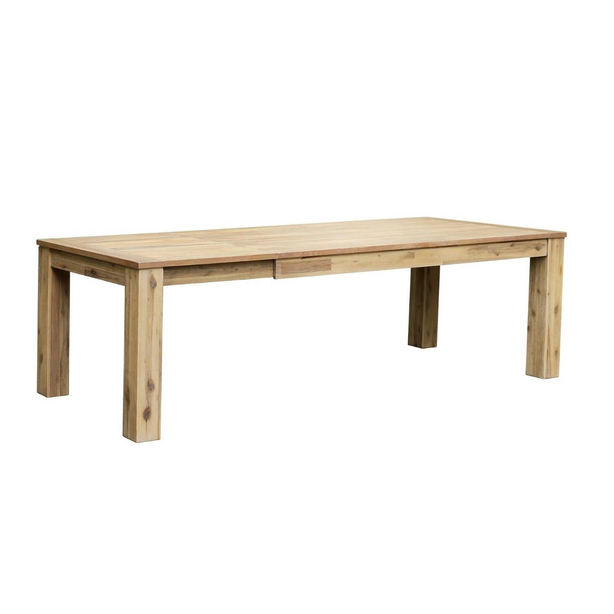 ENZO - Table en bois 10/12 couverts