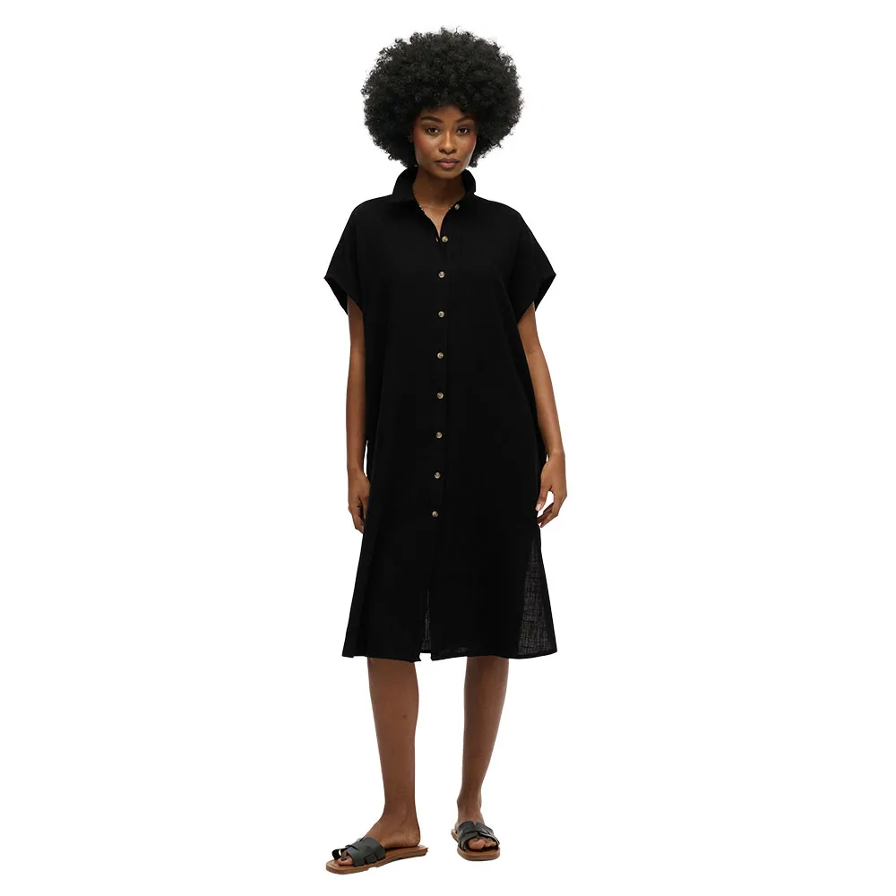 Superdry Oversized short sleeve midi dress