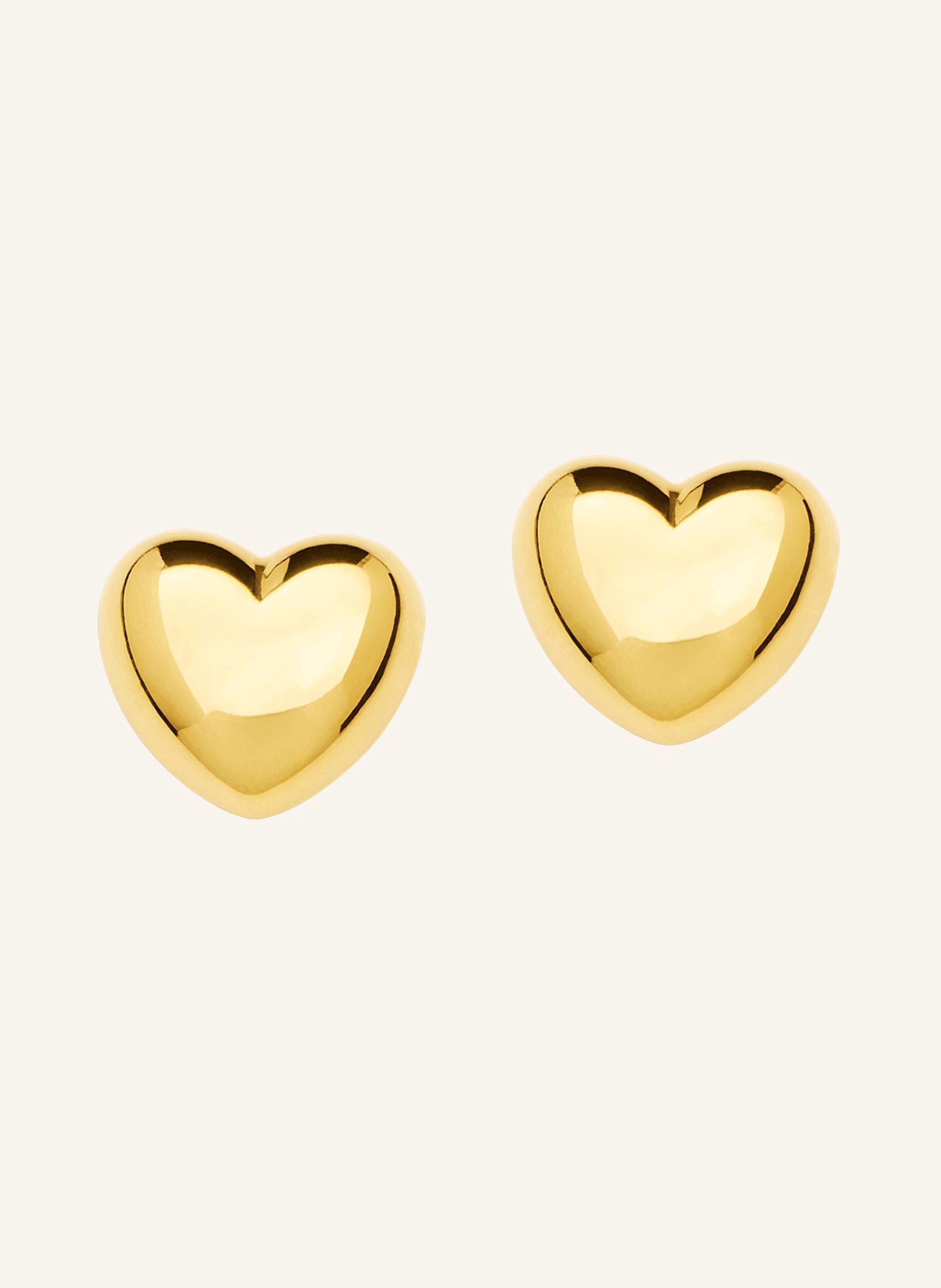 Pompidou Ohrstecker PUFFY HEART MEDI by GLAMBOU