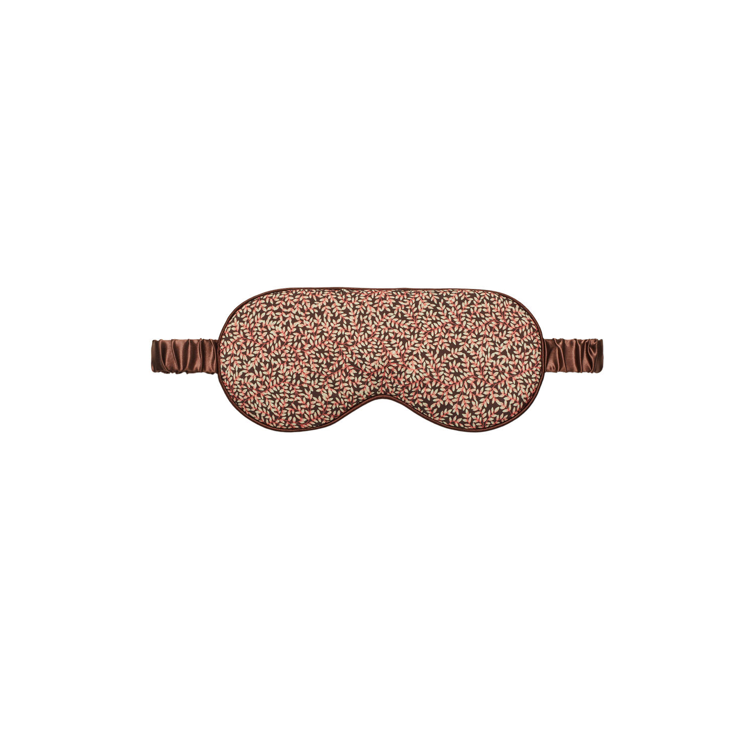 Day Thyme Silk Sleep Mask, coffee bean