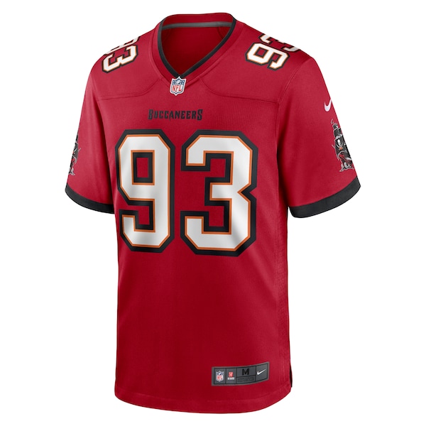 Eric Banks Tampa Bay Buccaneers Nike  Game Jersey -  Red