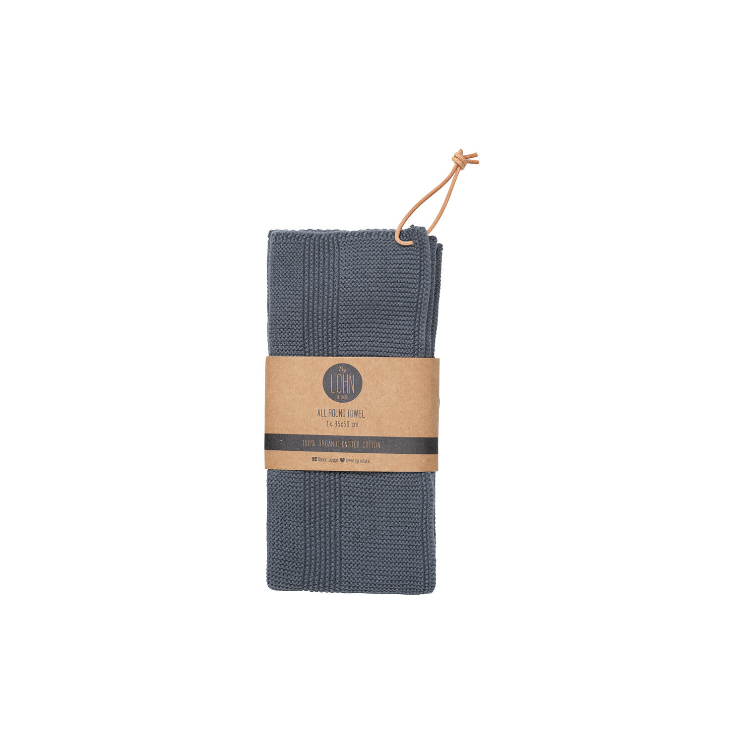 Strikket H&aring;ndkl&aelig;de, dark grey