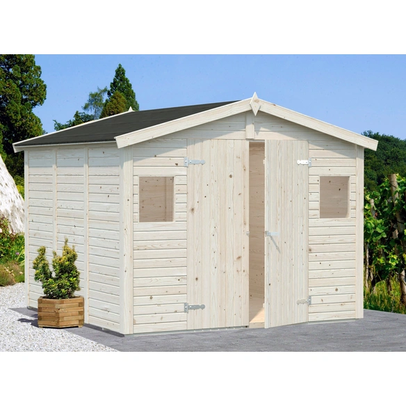Elementhaus »Dan«, Holz, BxHxT: 295 x 220 x 280 cm (Außenmaße inkl. Dachüberstand)