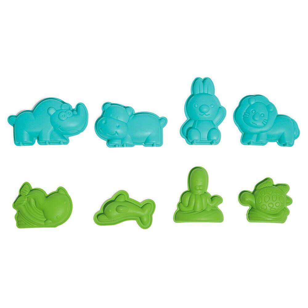 Moule de plage x8   sac de rangement requin