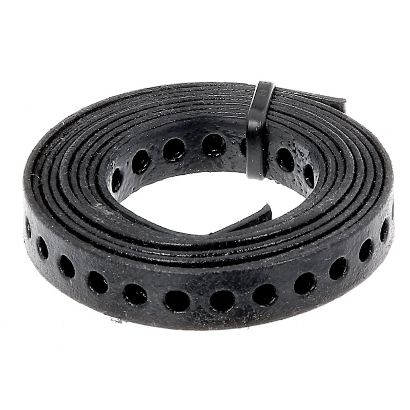 Feuilard en acier zingué noir 1,5 m x 12 mm ALBERTS