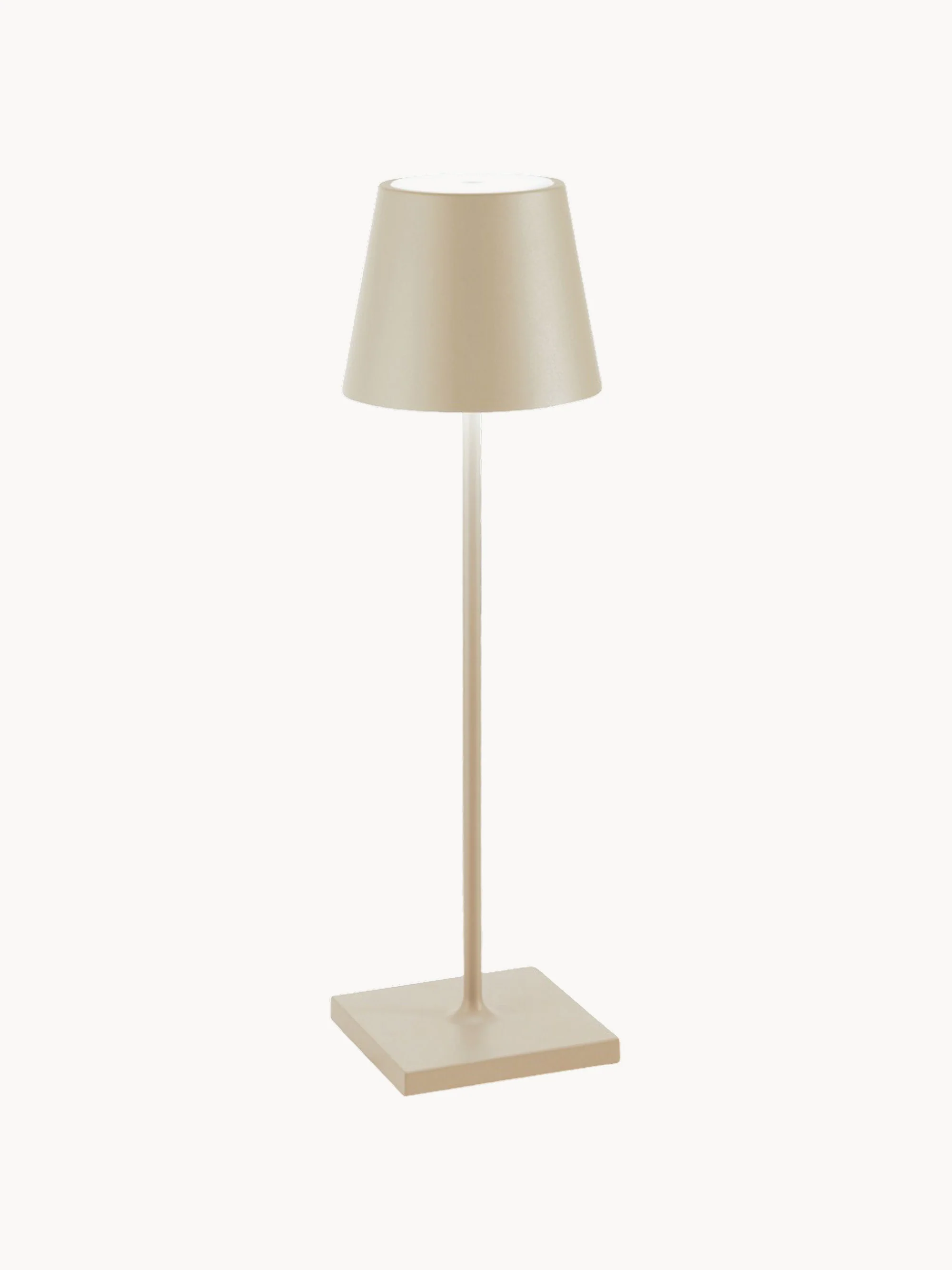 Mobile LED-Tischlampe Poldina Pro, dimmbar