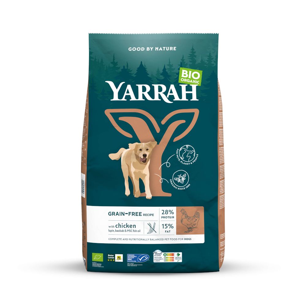 Yarrah Organic Grain-Free with Organic Chicken