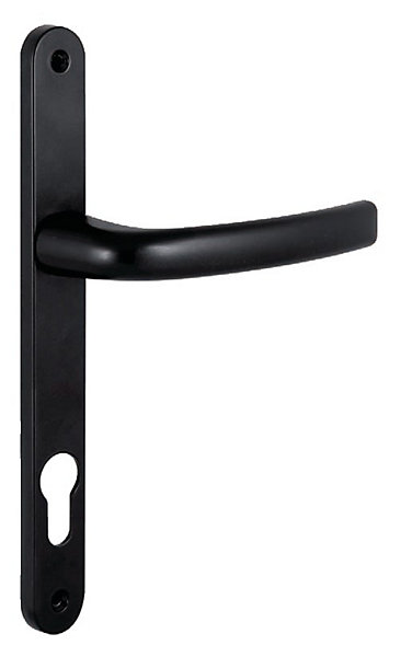 Ensemble sur plaques   béquille carré 7mm entraxe 70mm noir RAL 9005 - SOFI - 5112180021