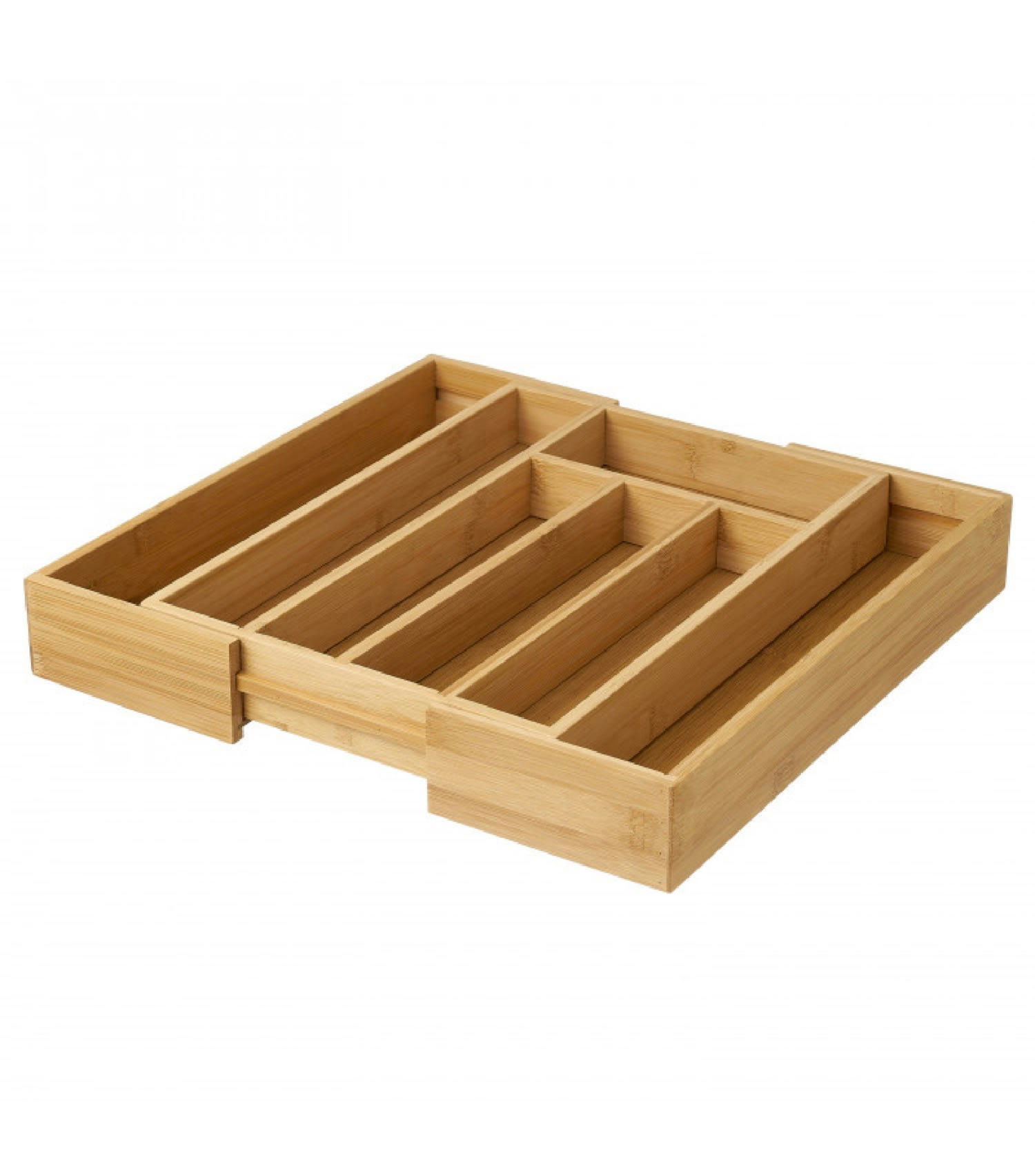 BAMBOU - Range-couverts organiseur bambou extensible