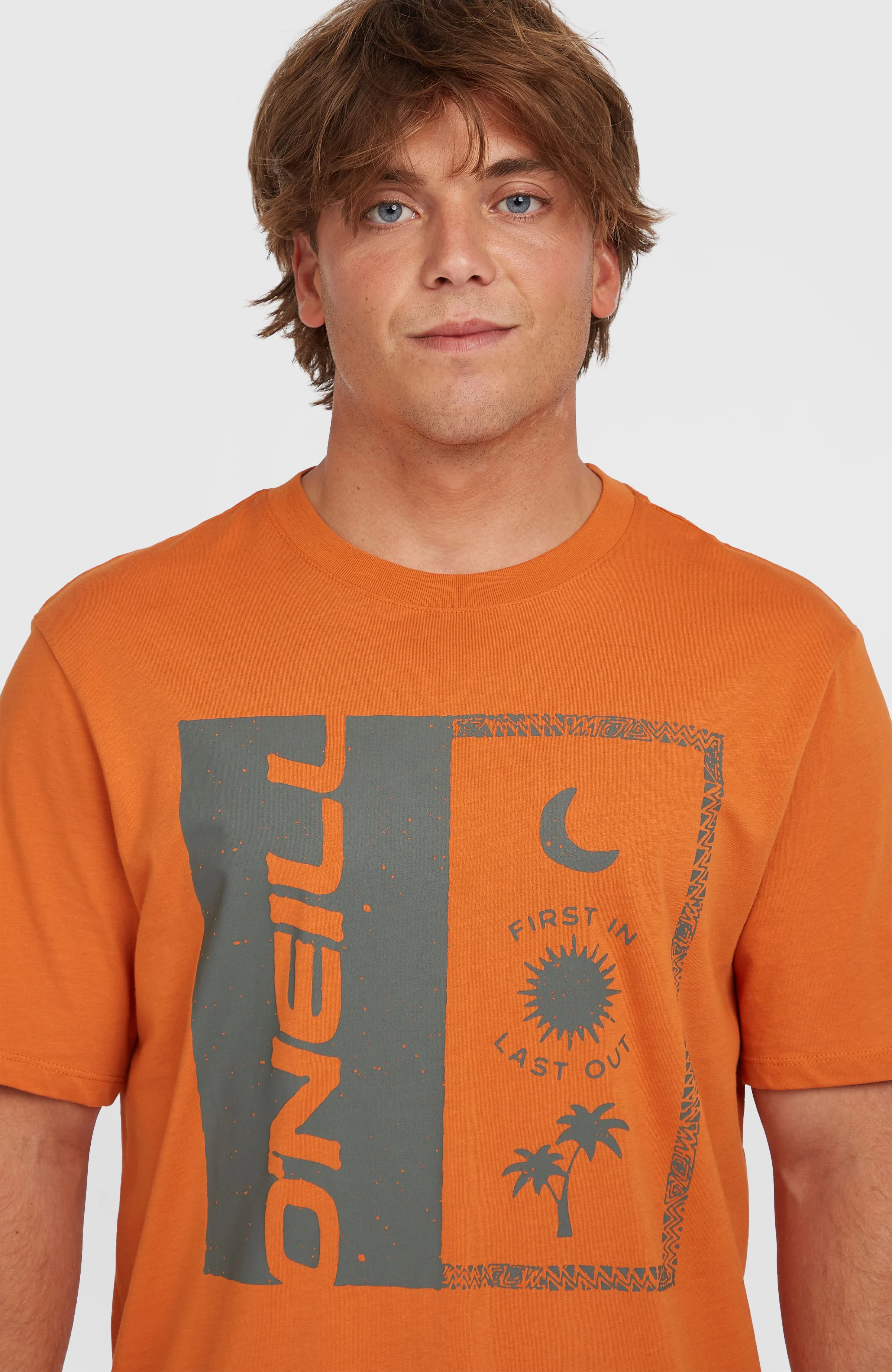 Heren O'Neill Front Print T-shirt