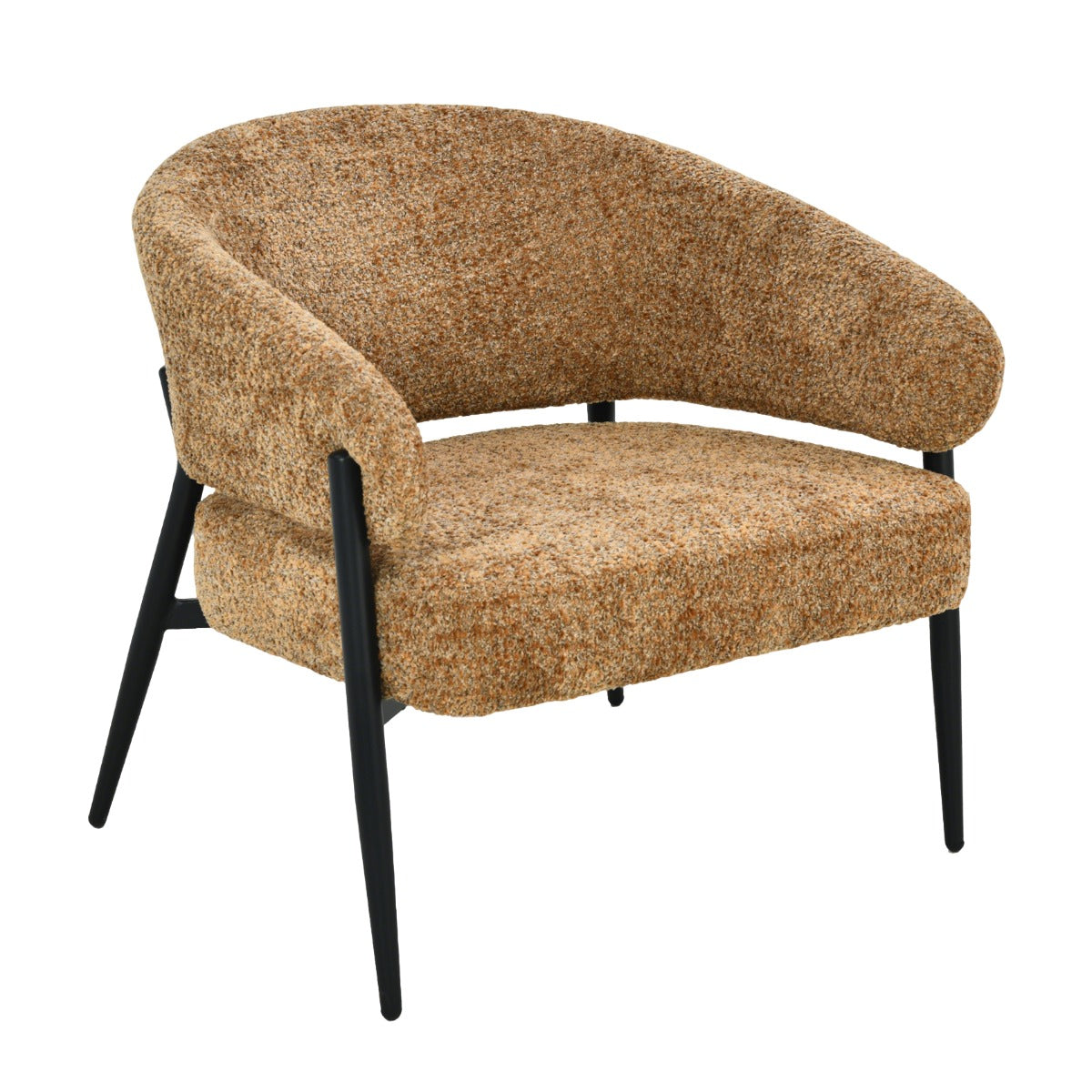 Livingfurn fauteuil Dilan Venga - bruin - 72.5x73x75