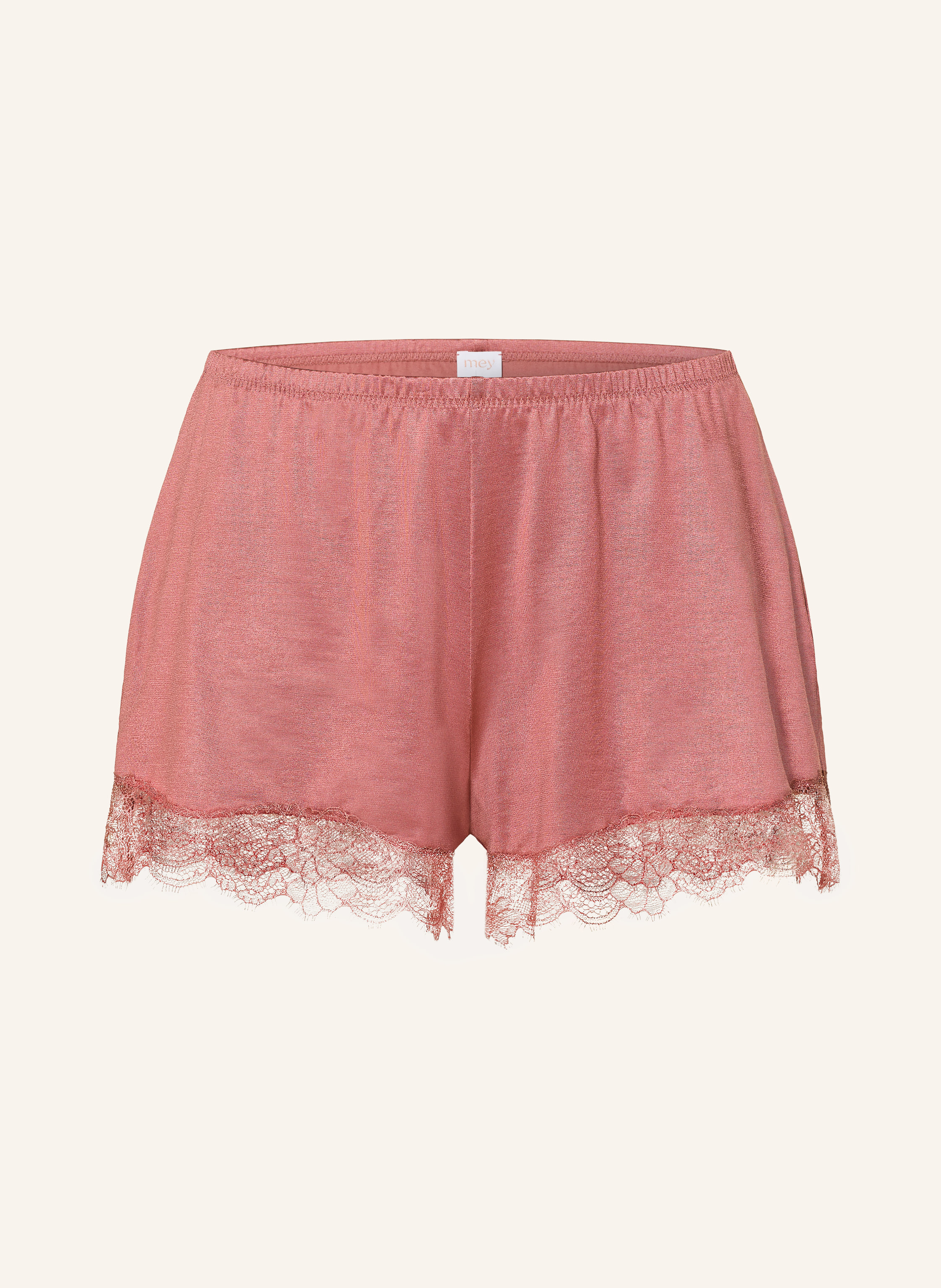 mey Schlafshorts Serie PURE SHINE LACE