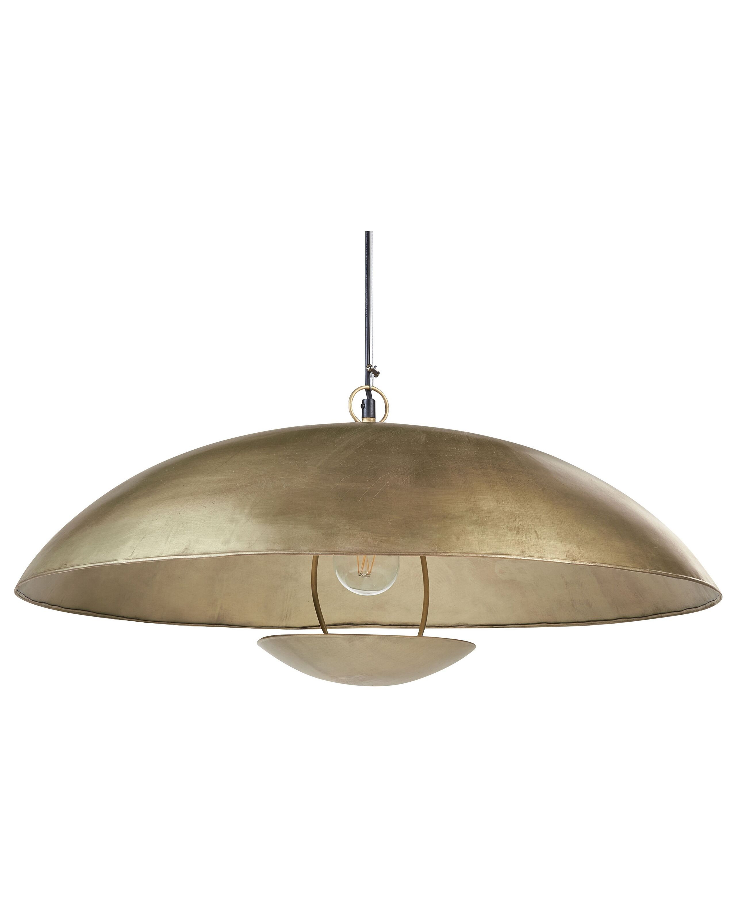 Lampa wisząca sufitowa ręcznie robiona metalowa