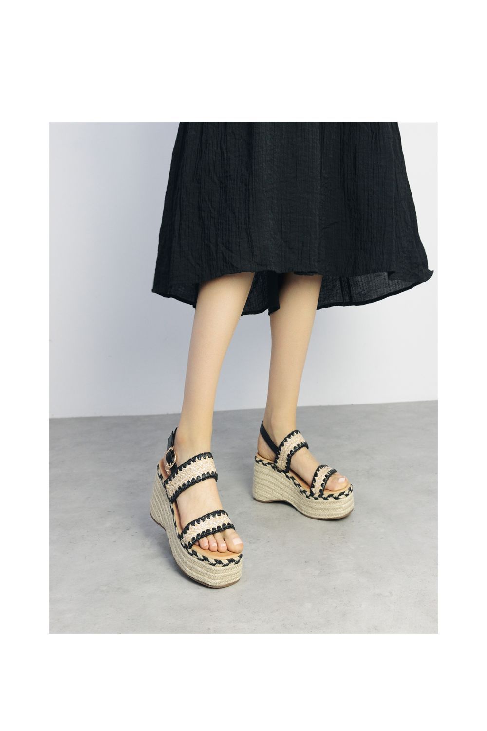 Moda In Pelle Kelila' Textile Wedges
