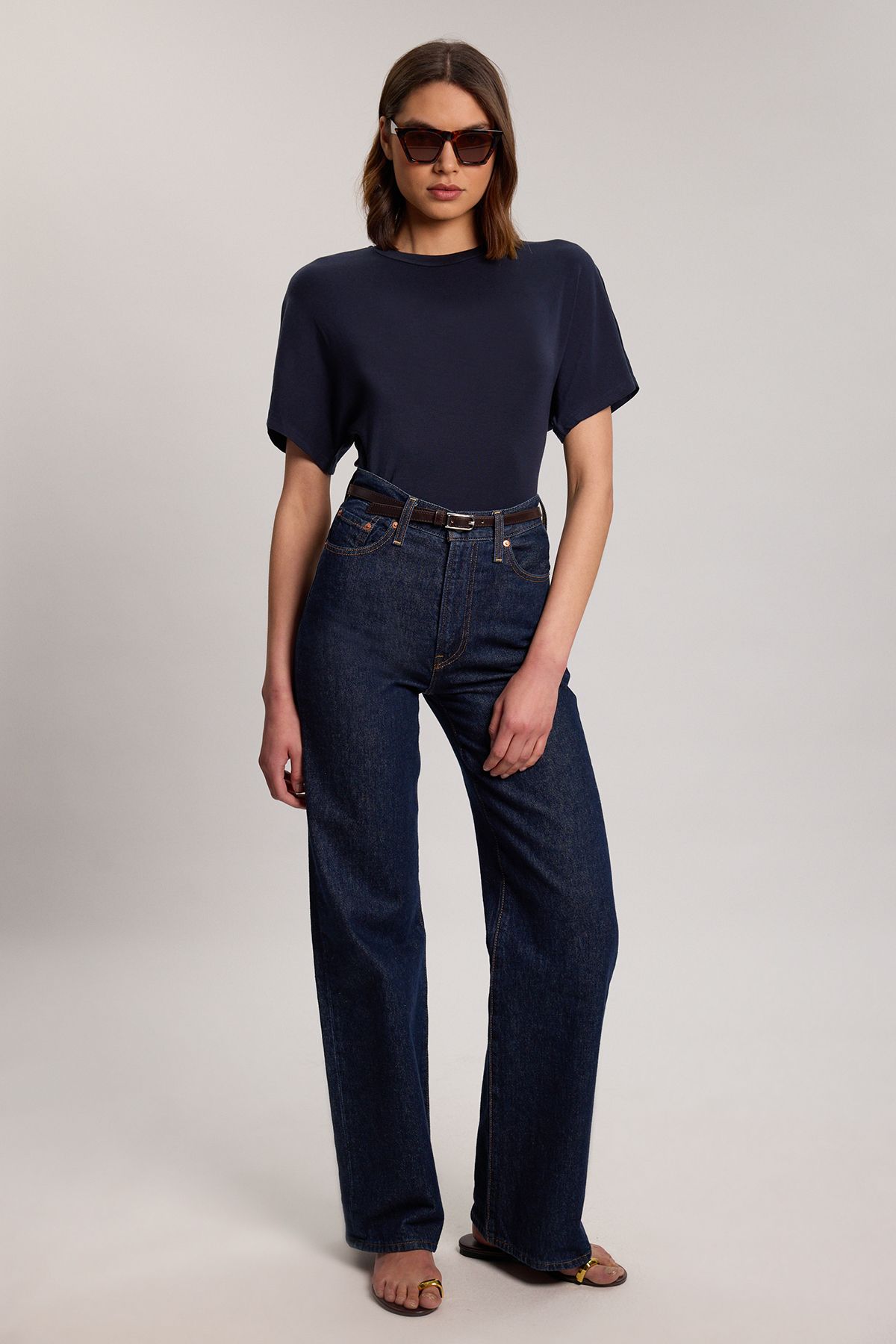 KarenMillen Wool Blend Jersey T shirt