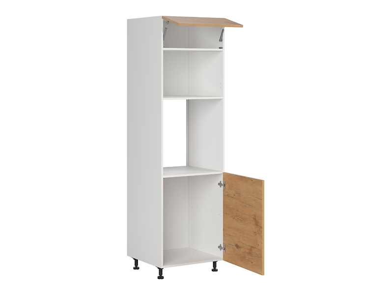 Szafka pod zabudowę piekarnika Hamper 60 cm prawa dąb lancelot