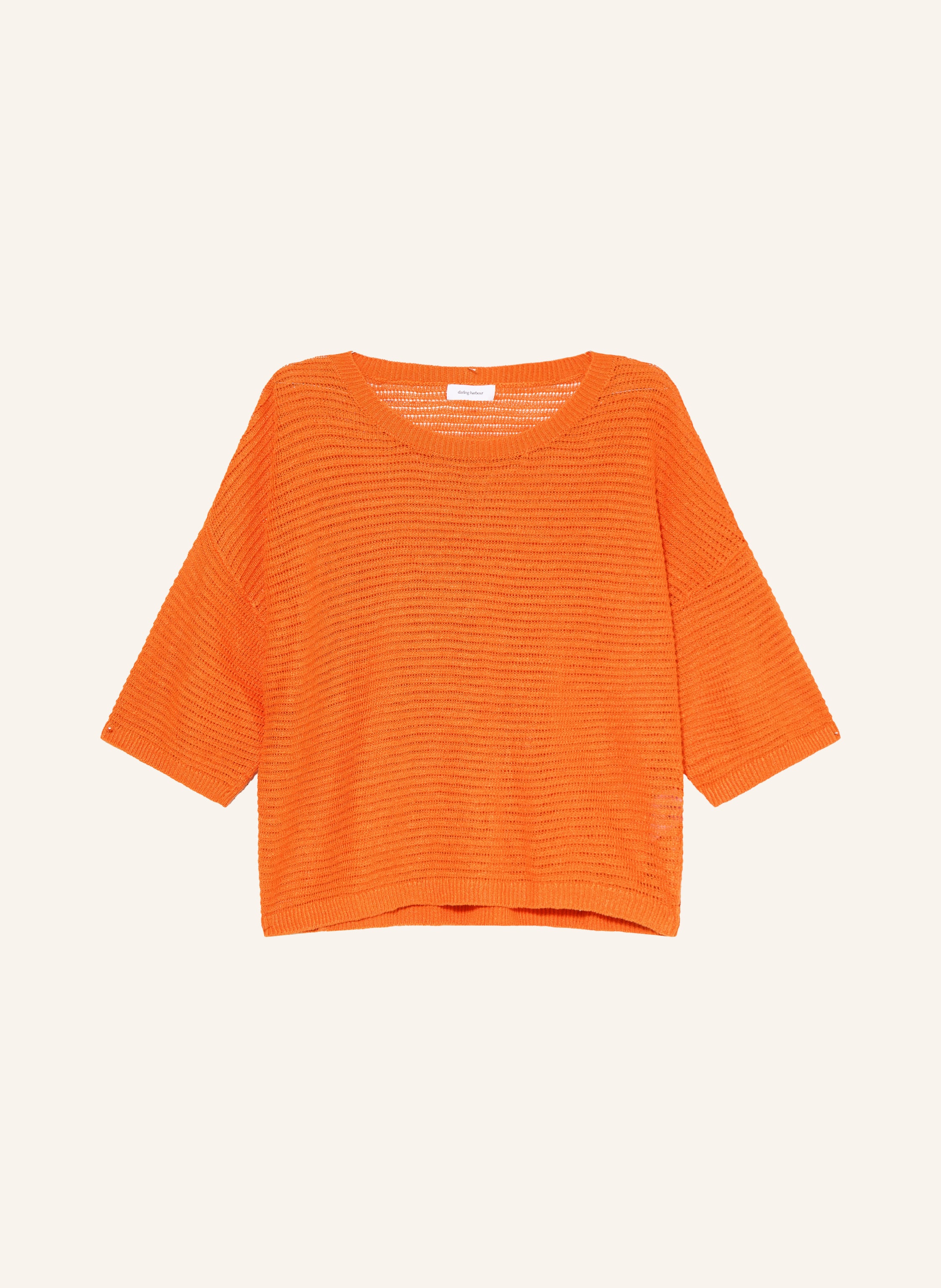 darling harbour Strickshirt aus Leinen