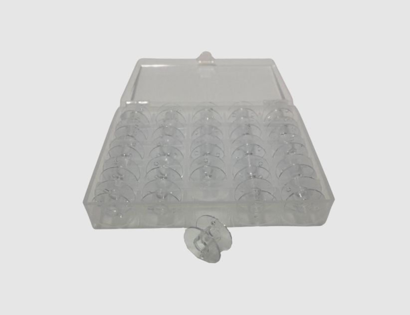 Spulenbox Transparent