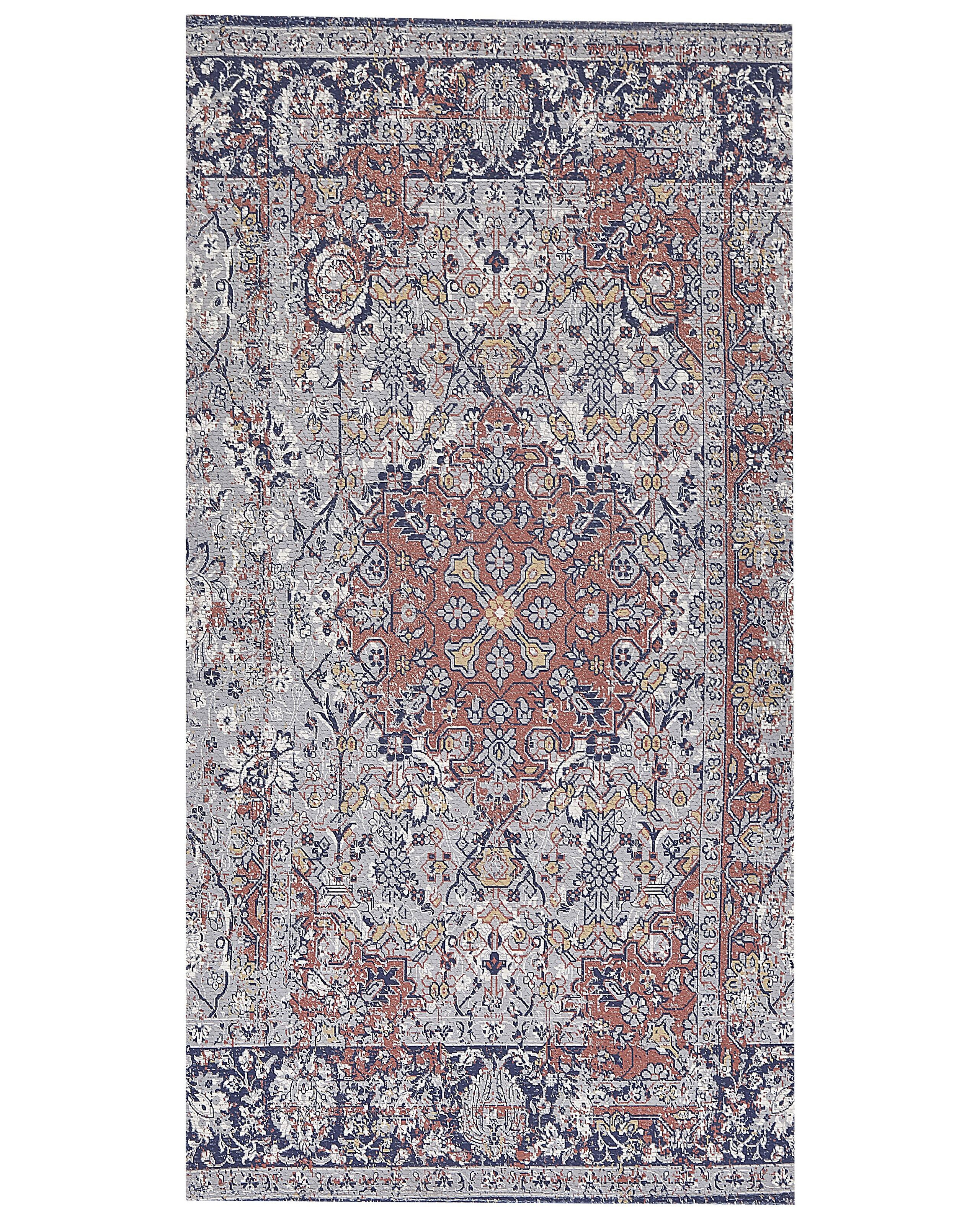 Dywan orientalny vintage 80x150 cm wielokolorowy