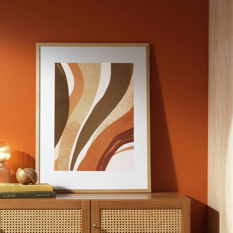 Habitat Ontario Oak Wooden Picture Frame - 60x80cm