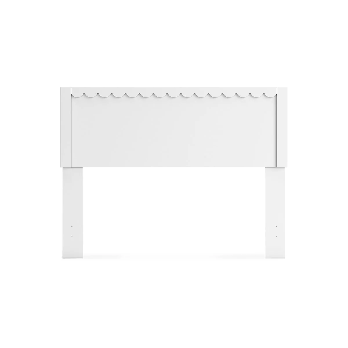 Signature Design by Ashley Hallityn White Panel Headboard with 2 Nightstands