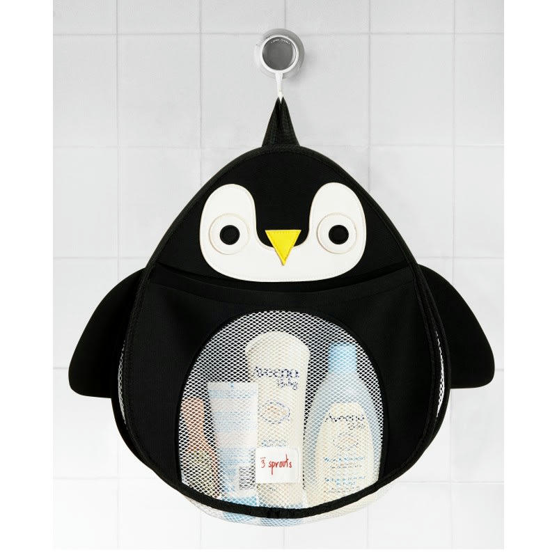 - Filet de rangement jouets de bain Pingouin