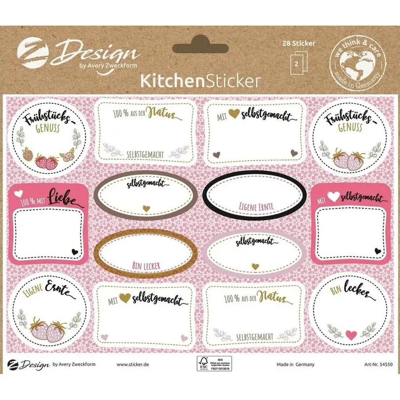 Sticker 2er-Set Kreativ
