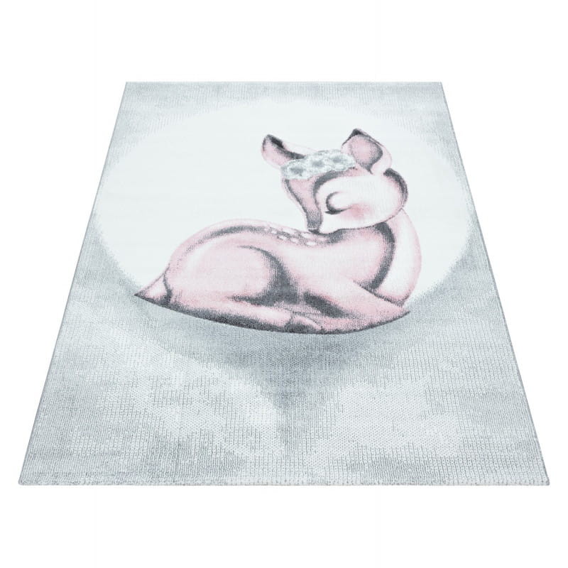 Dywan dziecięcy Bambi różowy 120 cm x 170 cm