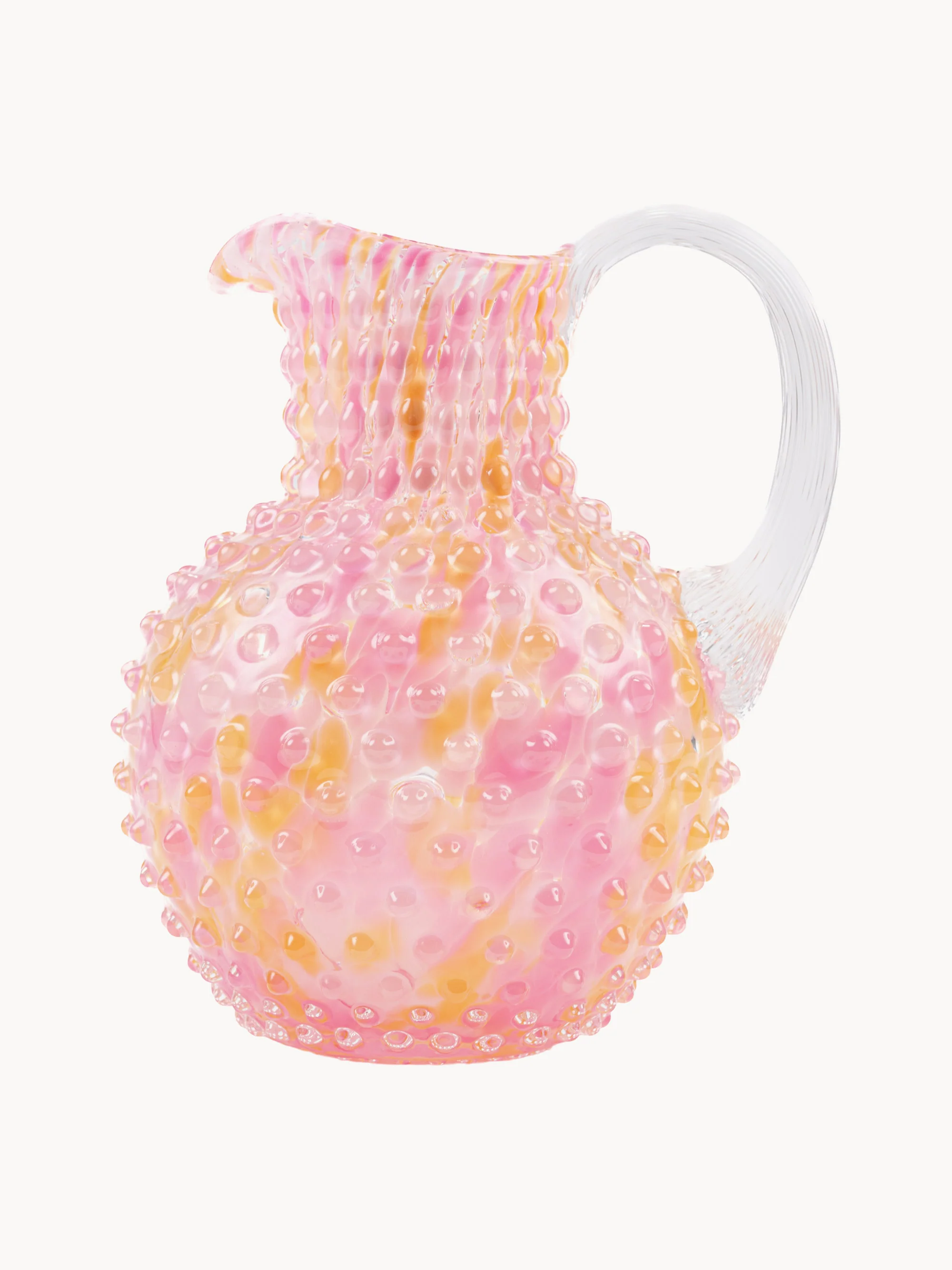 Mundgeblasener Krug Paris Hobnail, 2 L