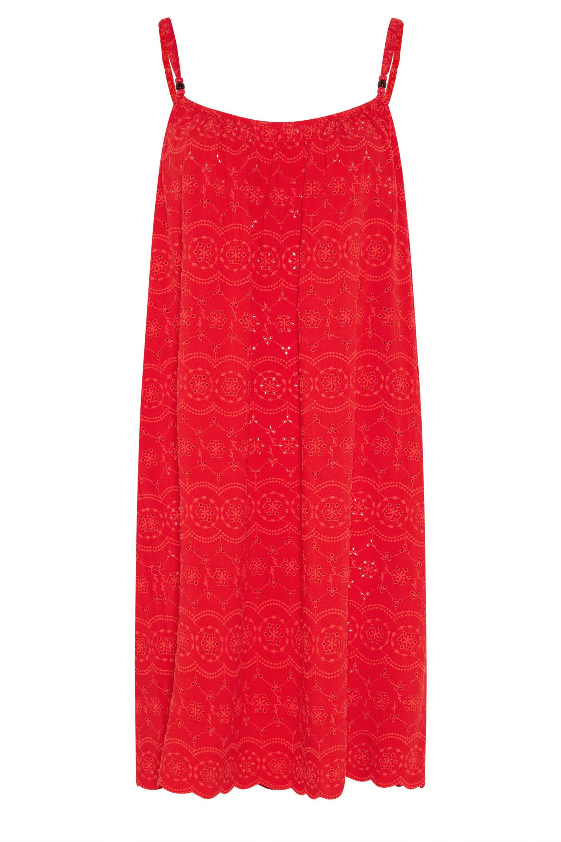 Yours Broderie Anglaise Beach Dress