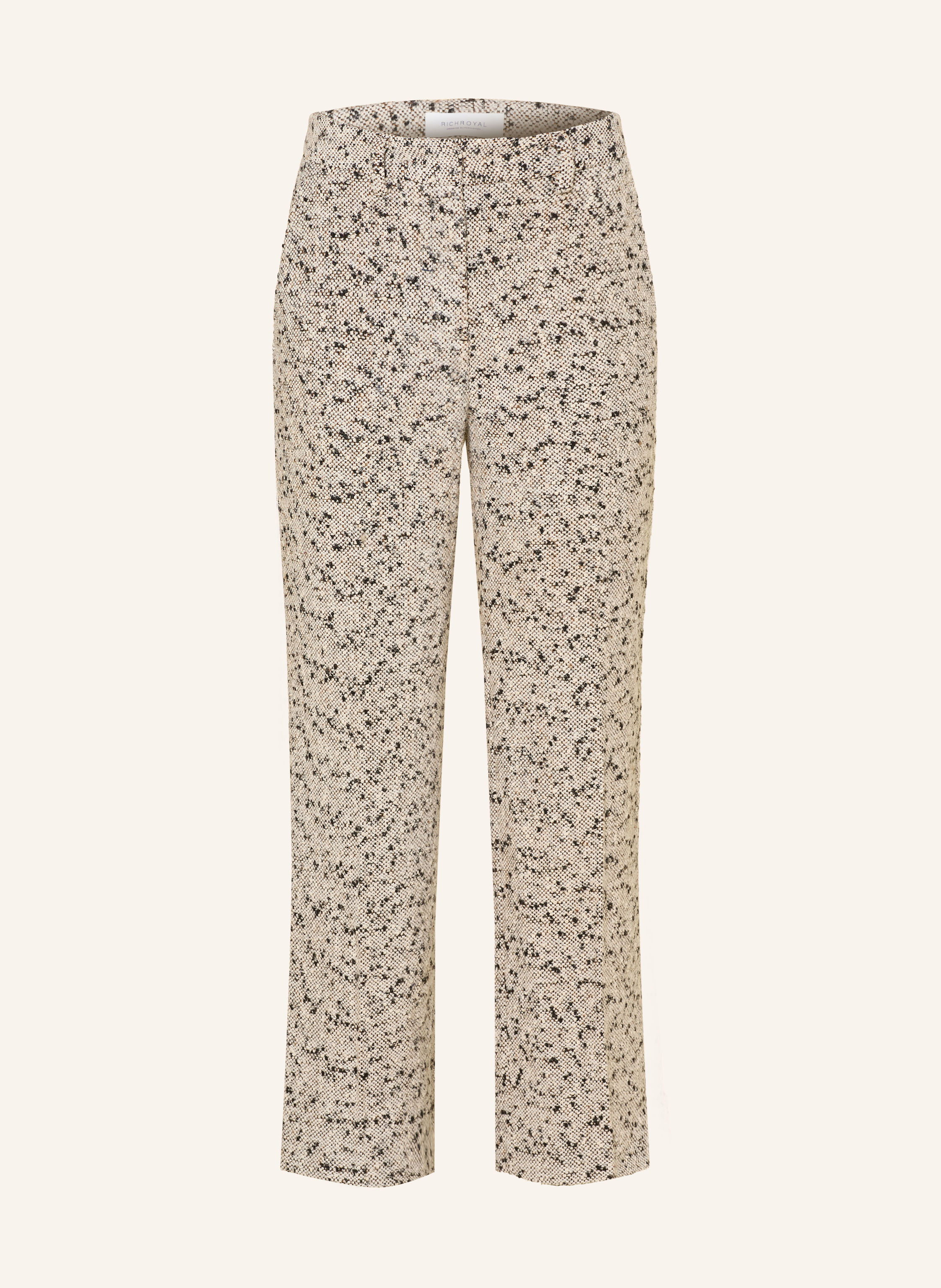 Rich & Royal 7/8-Hose aus Tweed