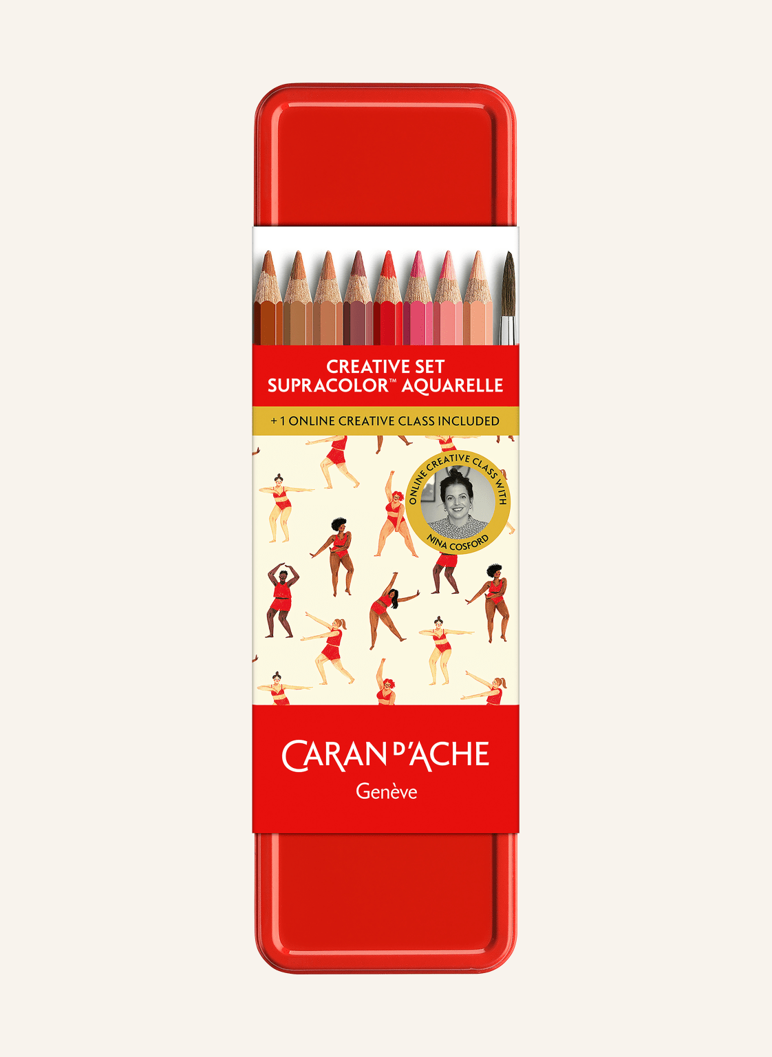 CARAN d'ACHE 12tlg.-Set Aquarellstifte SUPRACOLOR