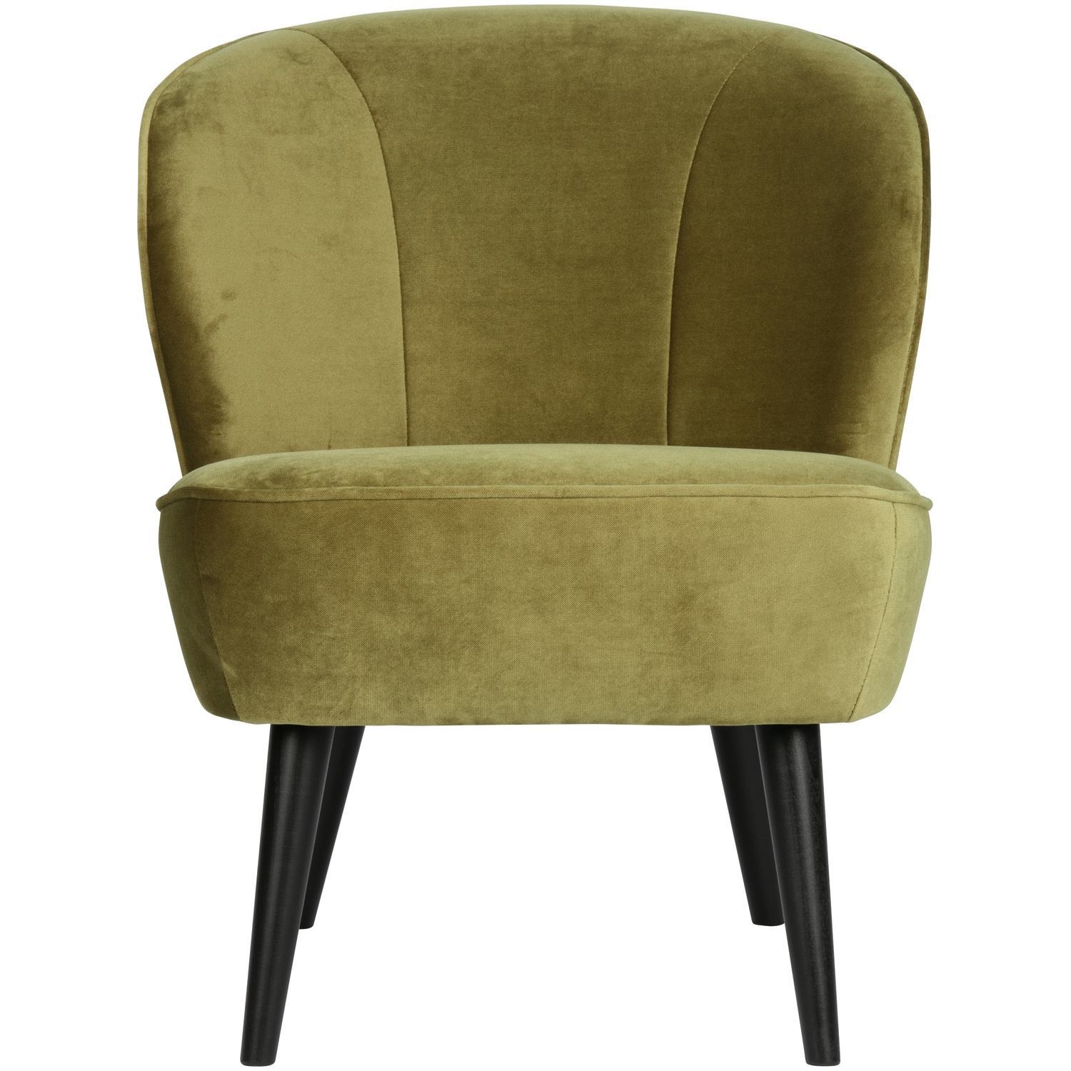 WOOOD fauteuil Sara - Polyester - Army - 71x59x70
