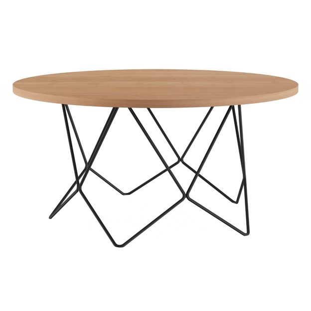 MESA DE CENTRO REDONDA 80 CM BEZEL