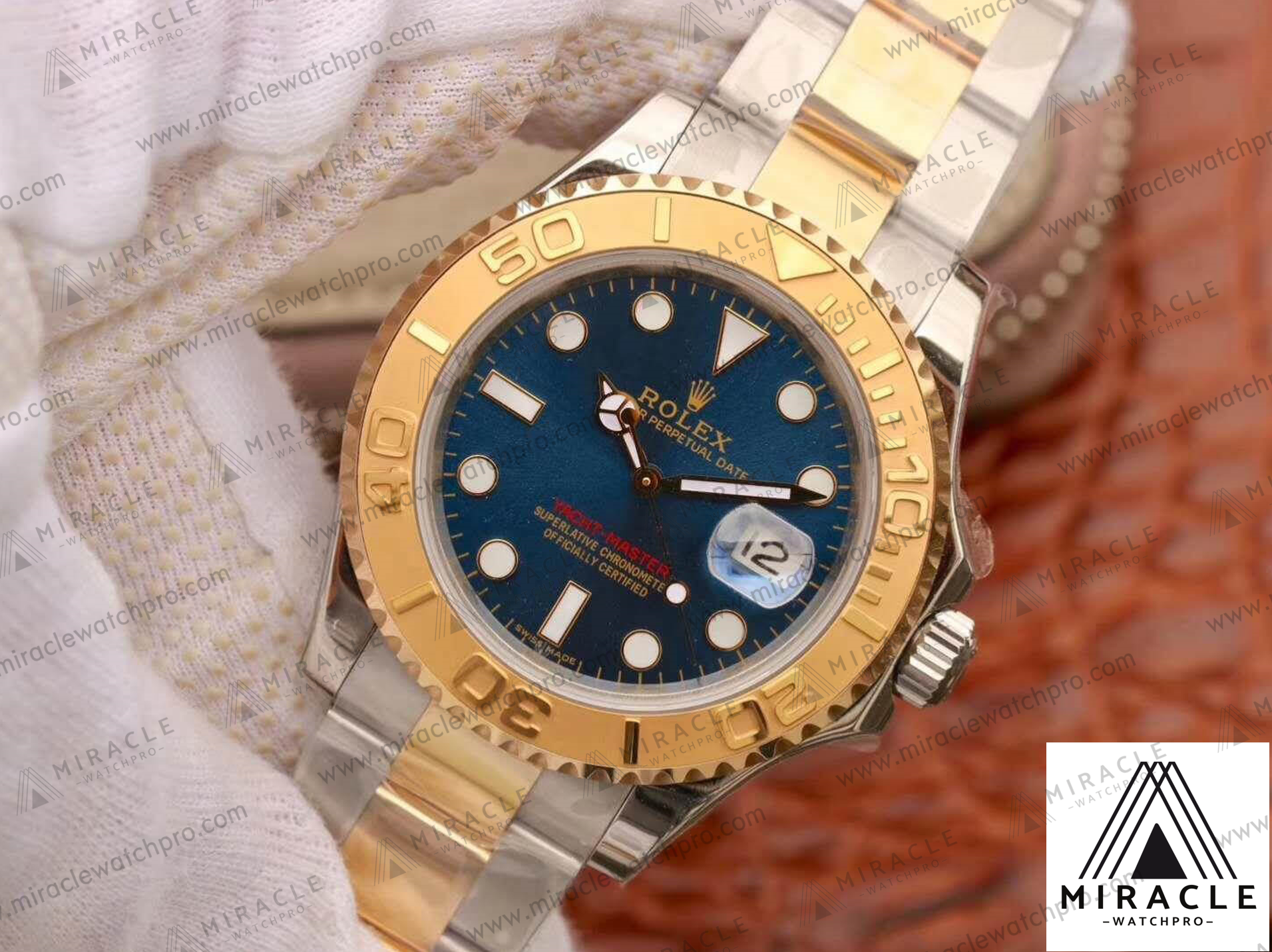 ROLEX-Yacht-Master-REF.16623blue dial-ELITE CLONE-40MM-Replica Watch
