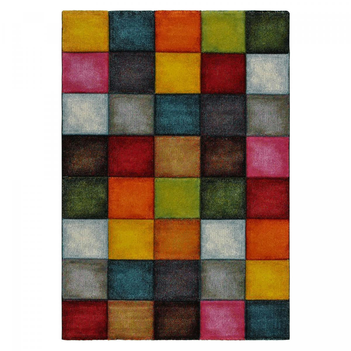 BELO 31 - Tapis salon multicolore 200x290