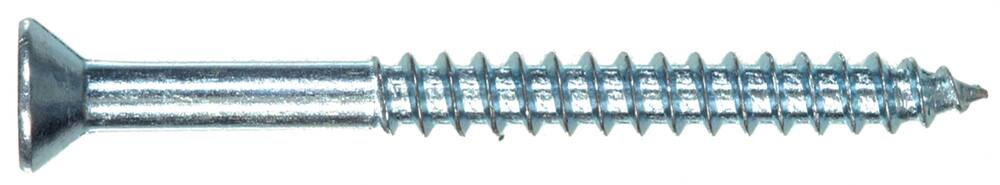 Hillman Flat Head Wood Screws, #12 x 3-1/2-in, Zinc, Assorted Pack Sizes