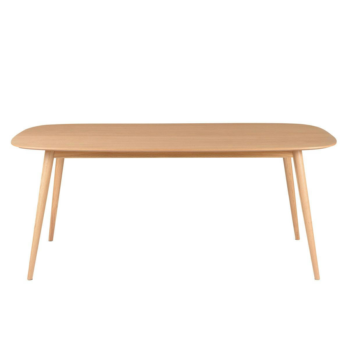 CALYPSO - Table de repas 180 cm en chêne vernis