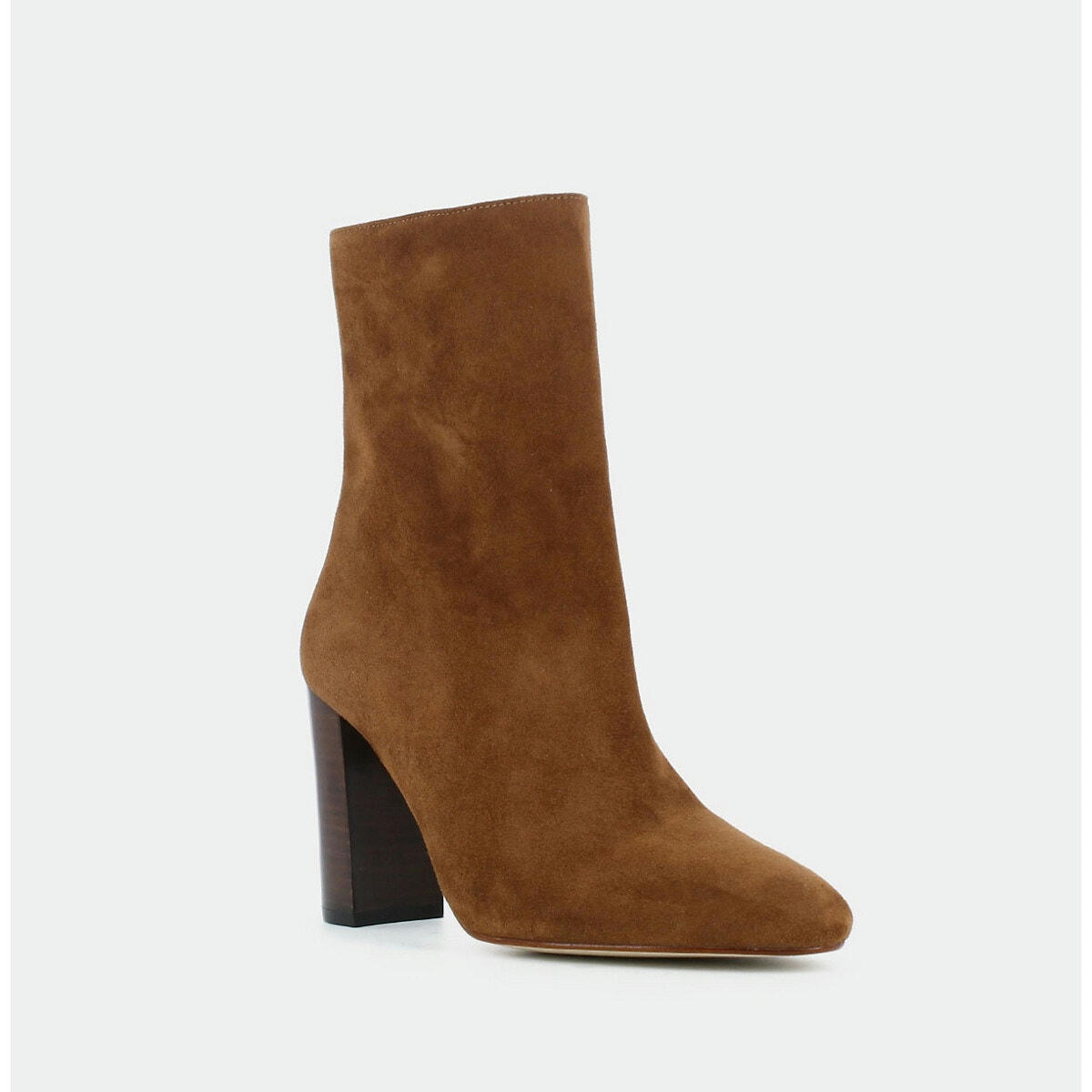 Bottines pointues croûte de cuir Valoris