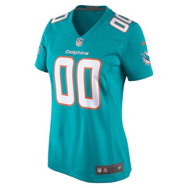 Miami Dolphins Nike Women's Custom Game Jersey - Aqua