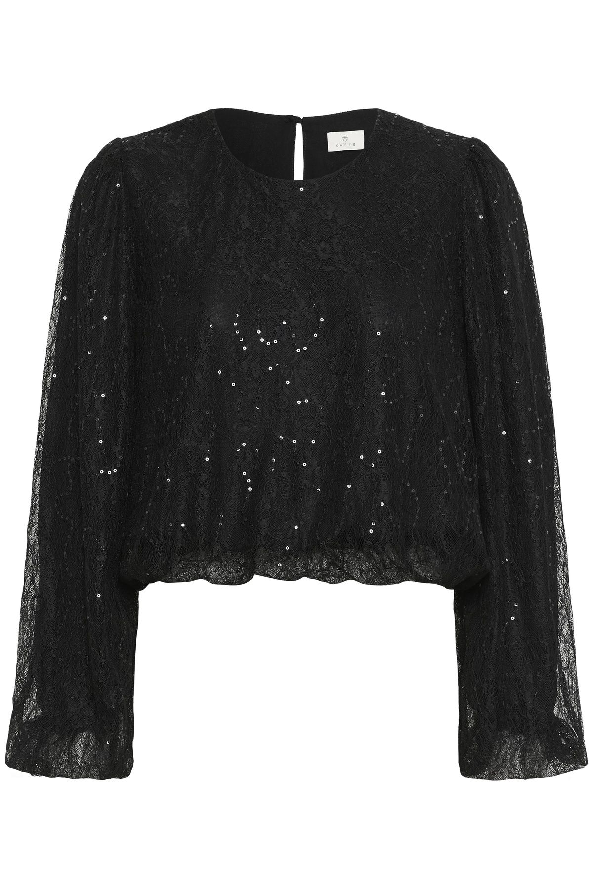 Kaffe KAotilia Long Sleeve Sequin Blouse