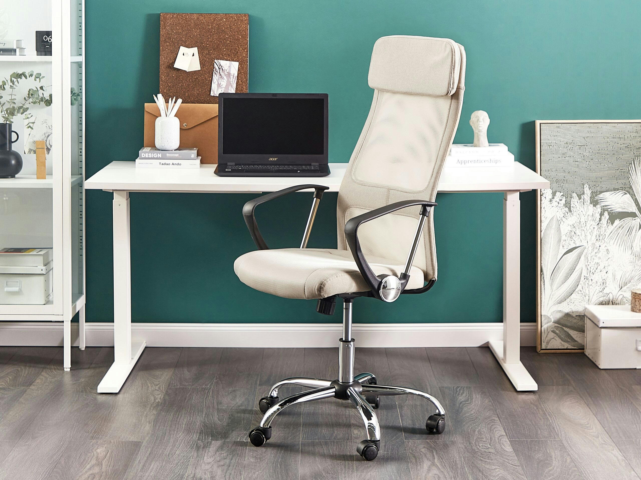 PIONEER - Chaise de bureau beige