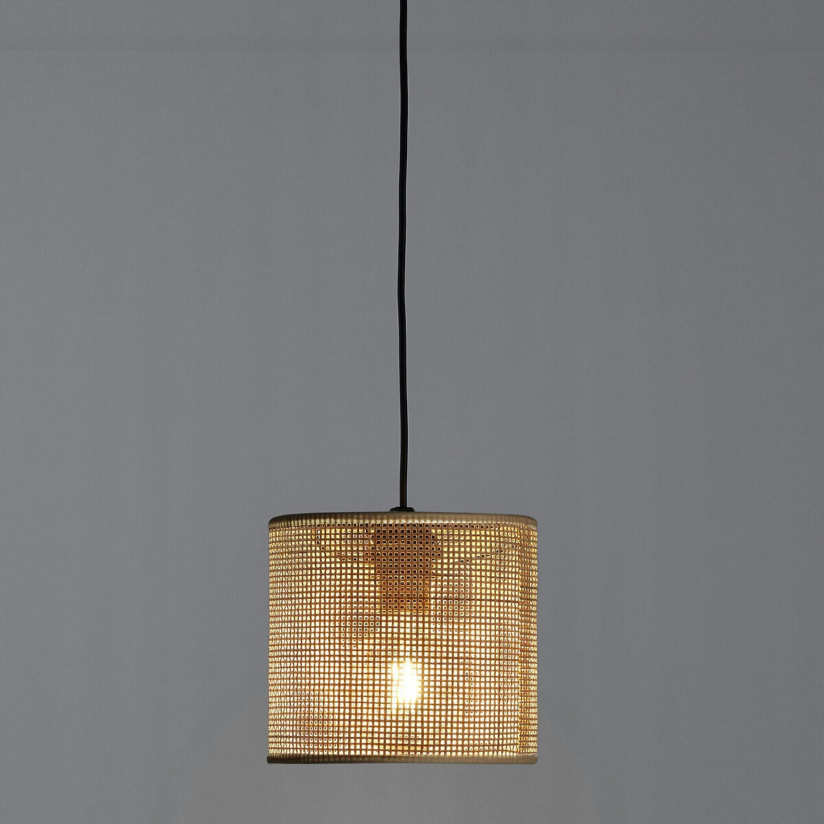 Suspension / Abat-jour en cannage Ø20 cm, Dolkie