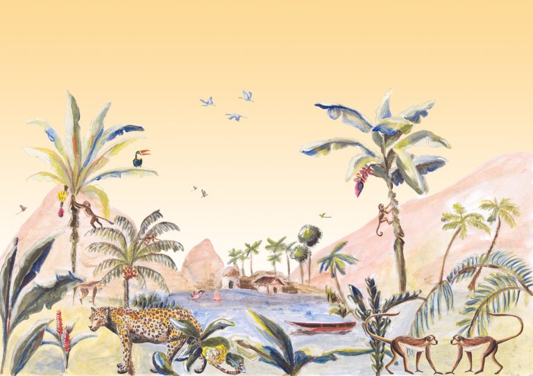 Catchii- Behang-Mural Jungle Landscape original