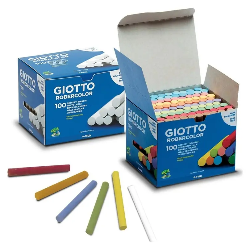 Kreide 100er-Set Giotto