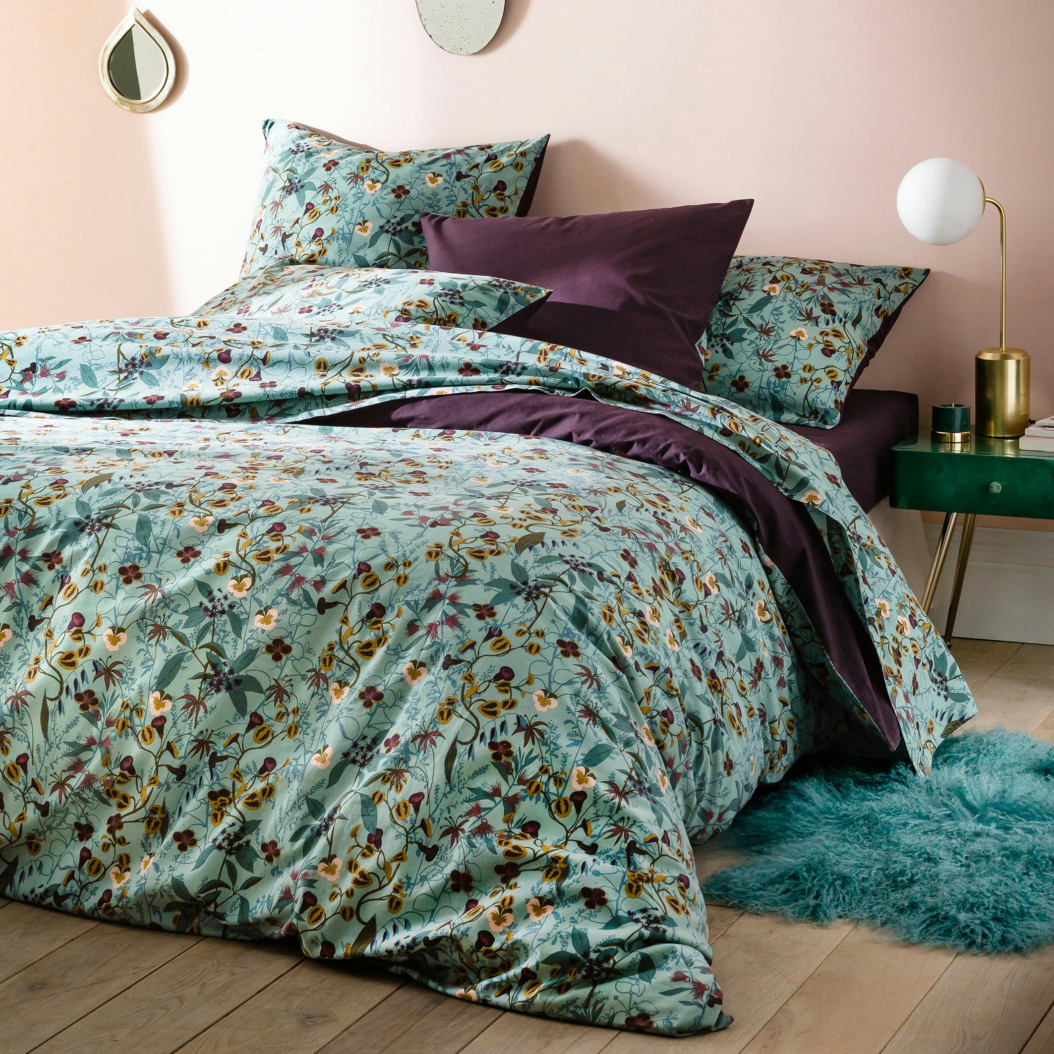 Drap housse coton lavé, Béronise