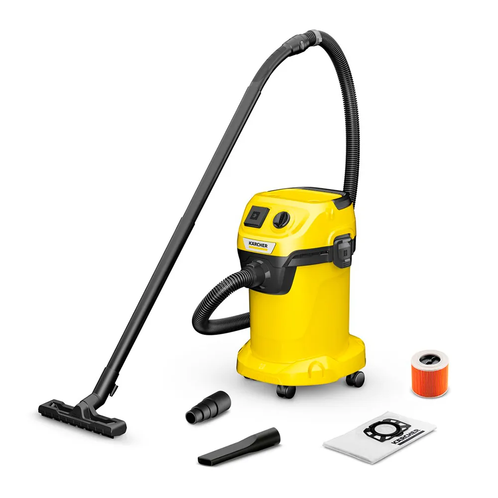 Karcher WD 3 P V-19/4/20 Wet & Dry Industrial Vacuum Cleaner